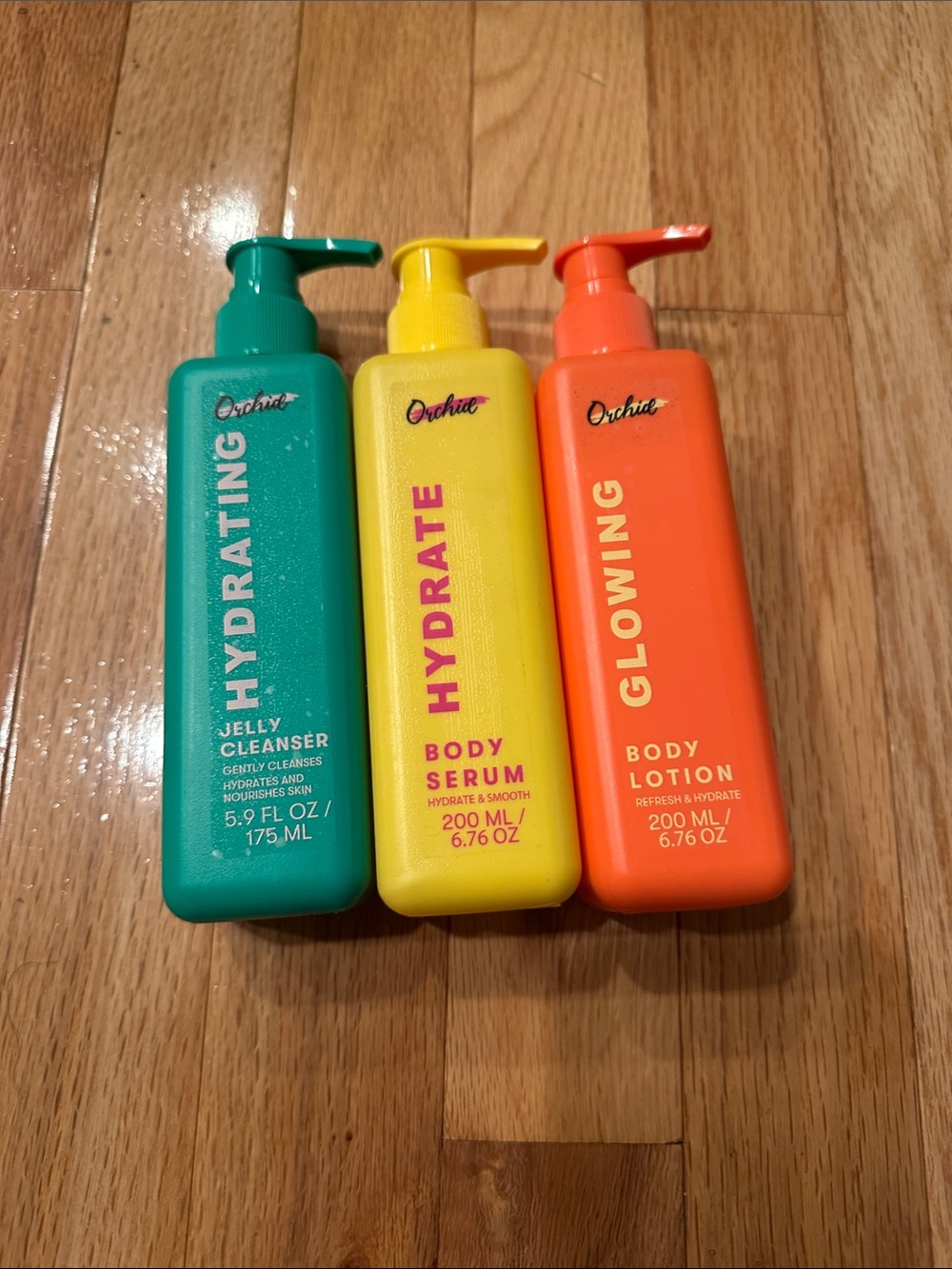 Orchid Hydrating & Glowing Body Care Set-NEW